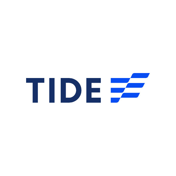 The tide logo on a white background.